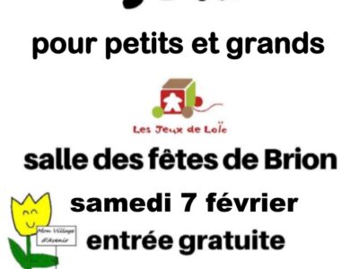 Jeux pour petits et grands