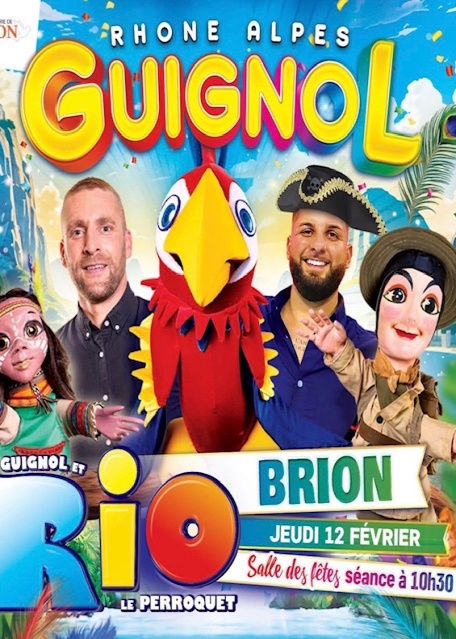 Guignol et Rio à Brion le 12/02