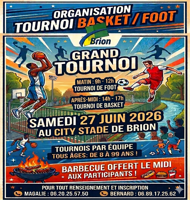 Grand tournoi Basket / Foot