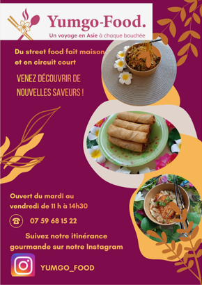 Yumgo Food : du street food fait maison