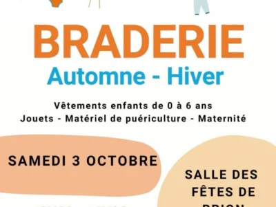 Côté BB – Braderie Automne Hiver samedi 3 Octobre